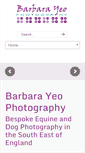 Mobile Screenshot of barbarayeophotography.co.uk